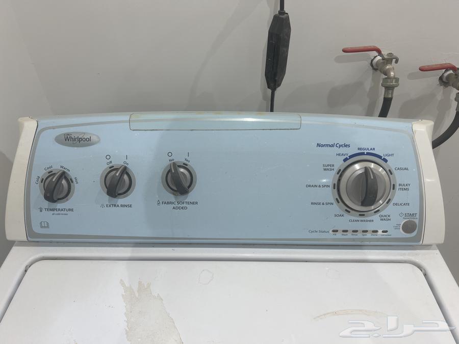 غسالة ويرلبول غسالة ومجففه صناعه أمريكية بيشة64665168323458113