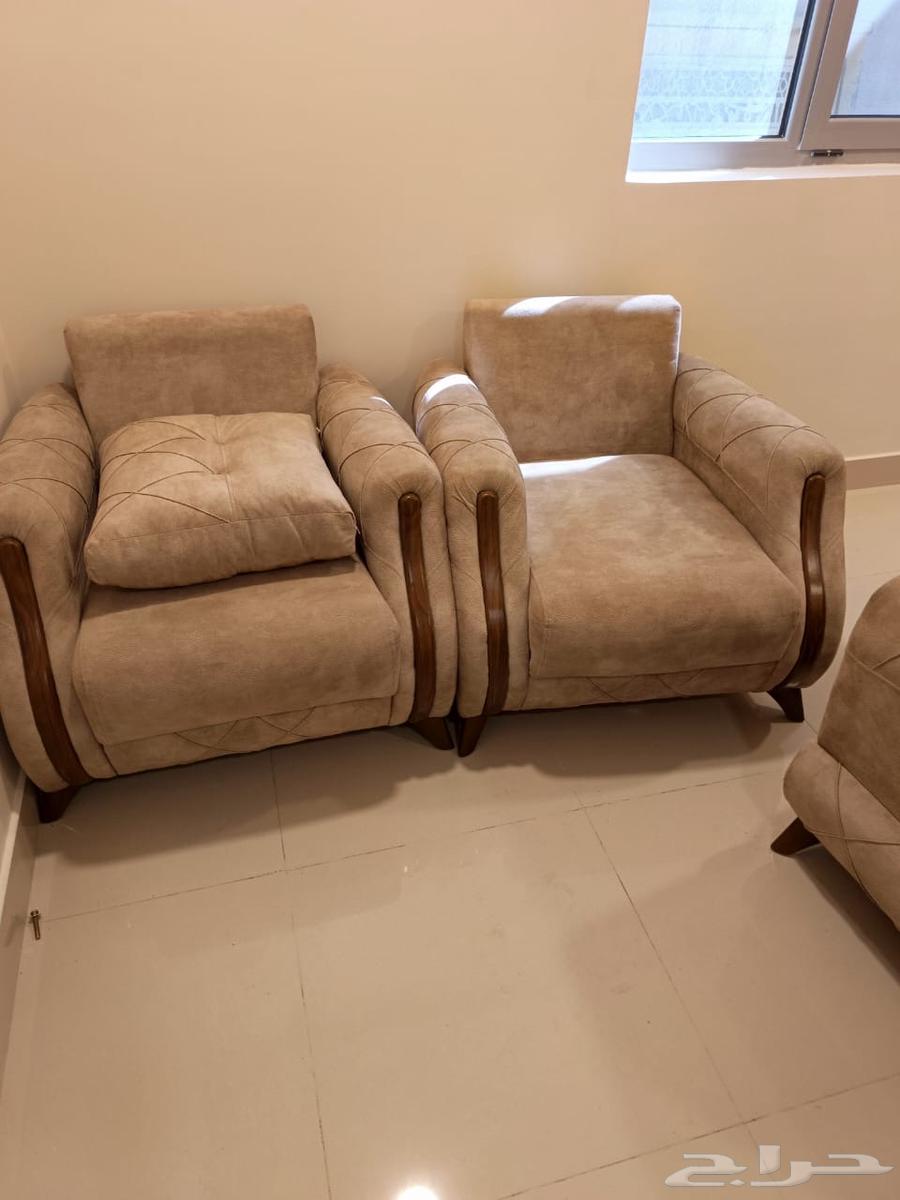 Sofa, service tables, and shower tray for sale64659043174018112