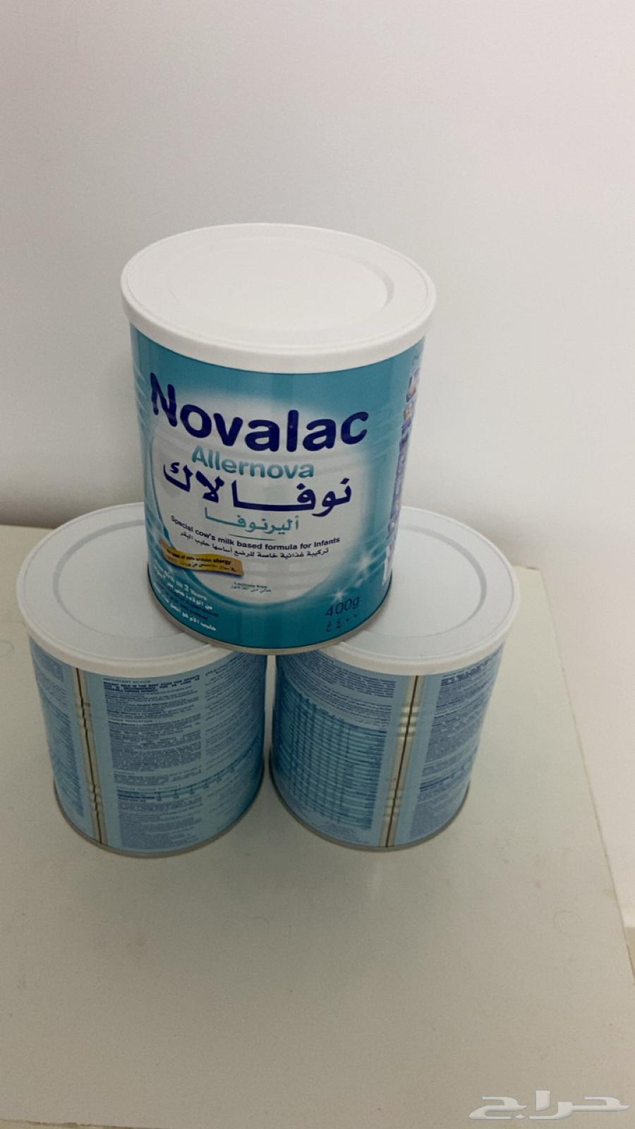 حليب نوفولاك اليرنوفا ثلاث علب ب 100 ريال64667598675587110