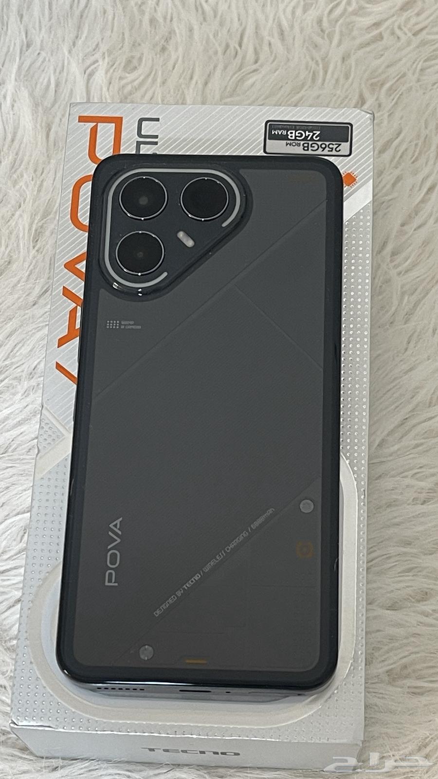 جوال تكنو بوفا 7 الترا اسود شبه الجديد64671967511810113