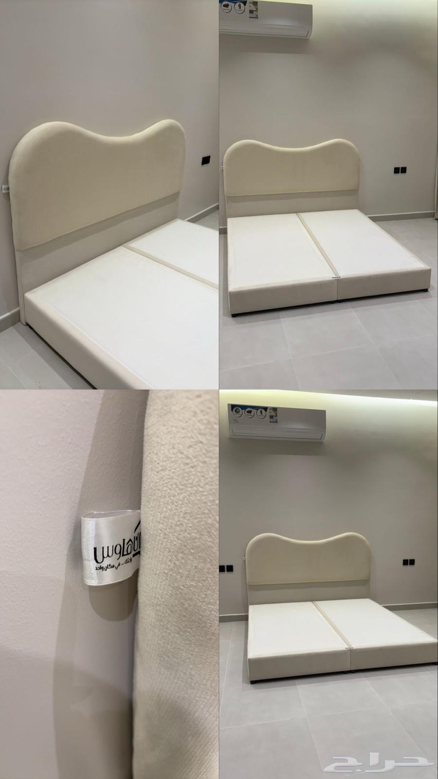 سرير جديد لم يستخدم مقاس نفرين مترين  18064676414921601110