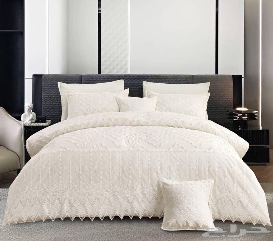 جديد مفارش   لحاف 8قطعه دانتل اشكال جديدة وفخمة64591020263427114