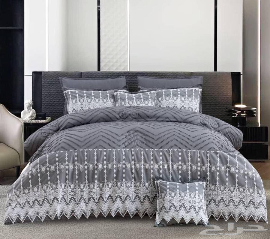 جديد مفارش   لحاف 8قطعه دانتل اشكال جديدة وفخمة64591020263427110