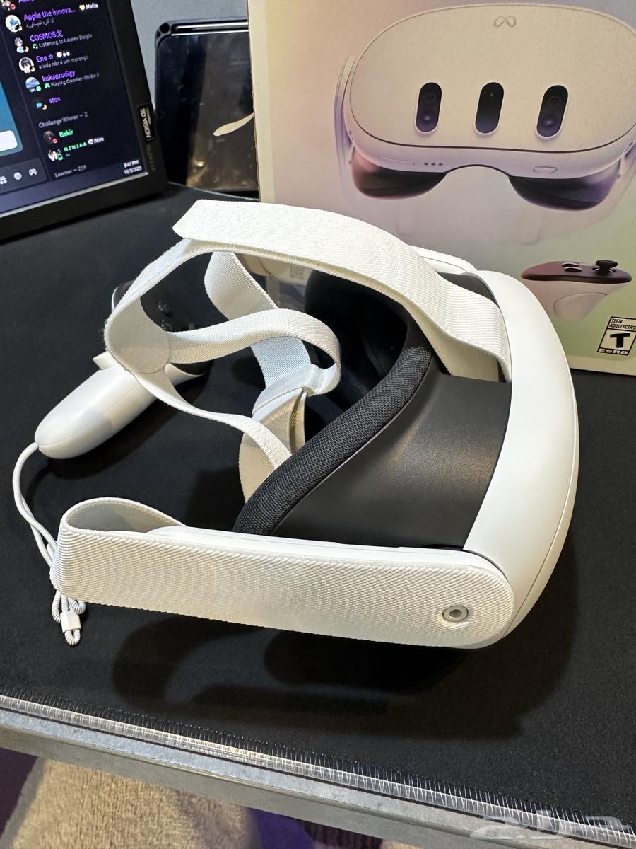 للبيع نظارة واقع افتراضي Meta Quest 3 استعمال يوم واحد64675277469954113