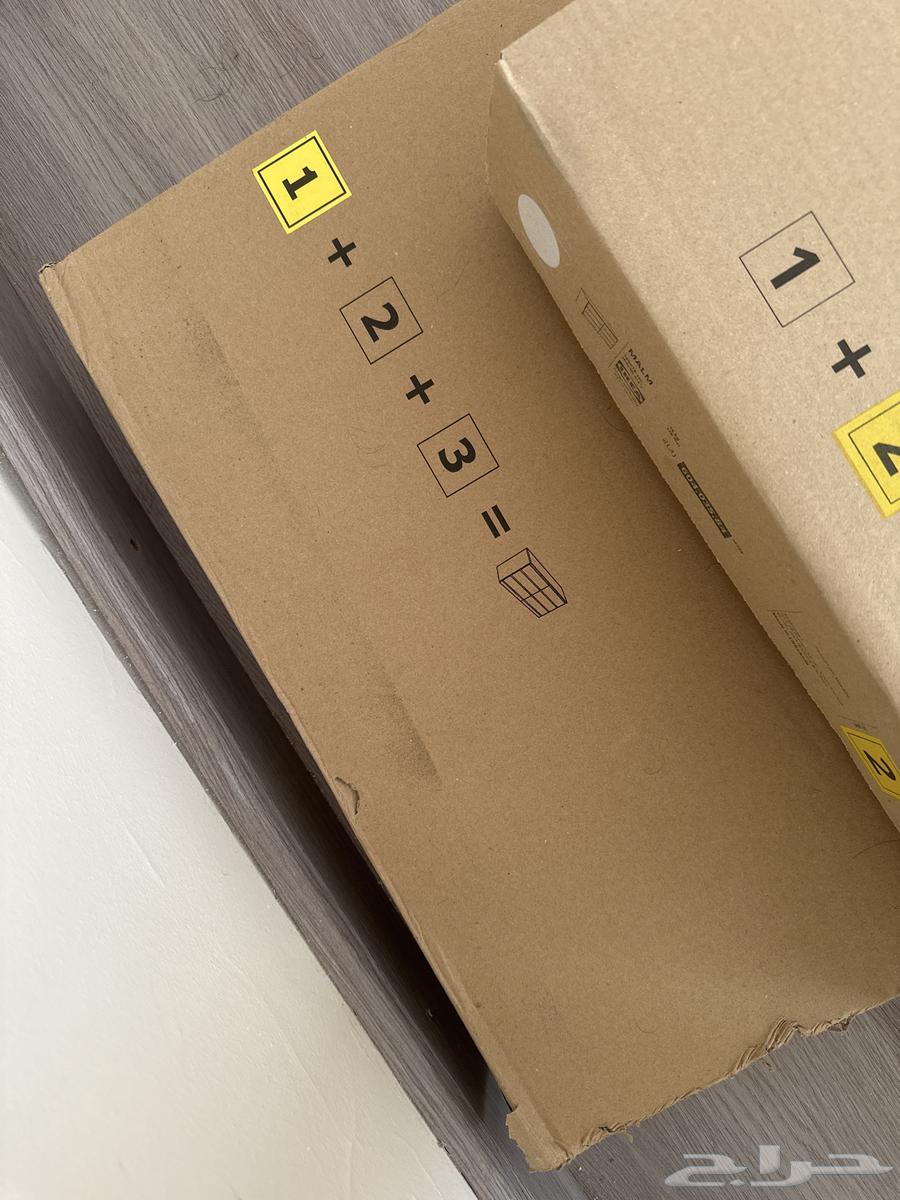 خزانة ايكيا 6 ادراج MALM  أبيض   160x78 سم.64669983520513111