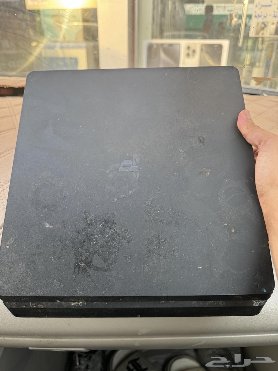 سوني 4 slim مع يد و أسلاكه64672666441219110