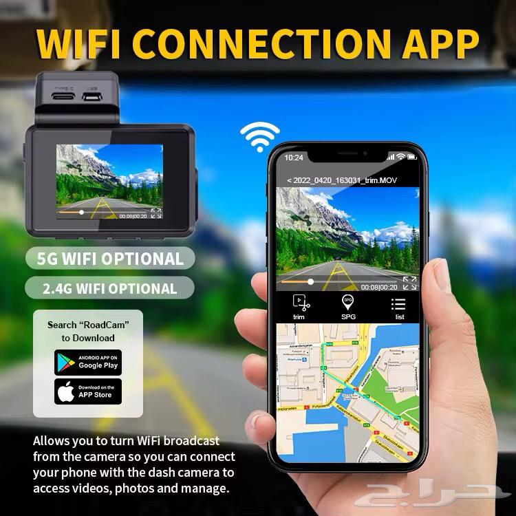 Dash Cam M20 Front and Rear Capacitors and Sony Lens64675598607619114