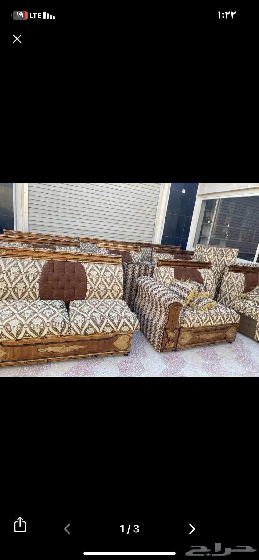 كنت مع مخاد وطاولات للبيع فيه عيوب السعر المناسب لك64666772616833110