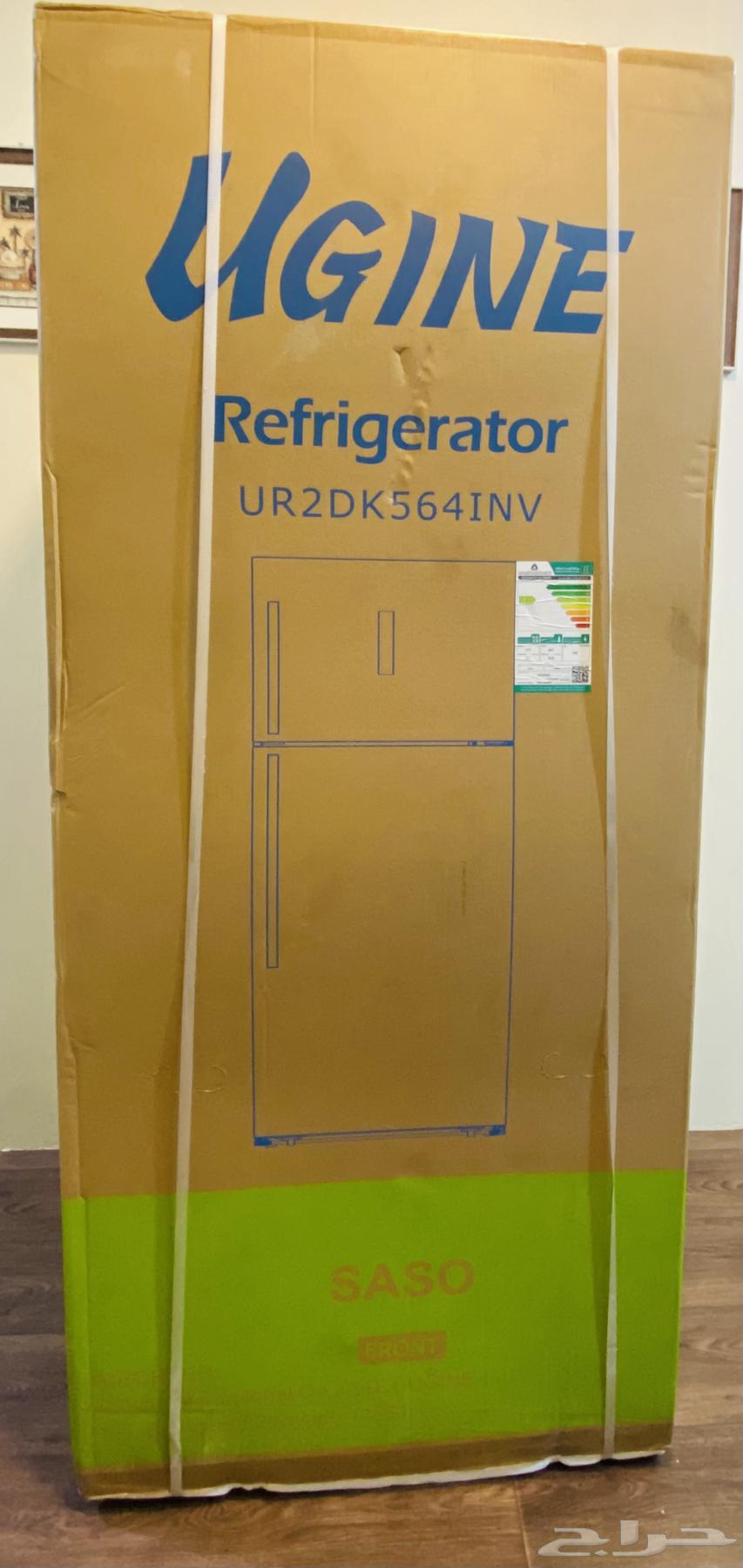 يوجد ثلاجة بفريزر علوي بابين - 19.9 قدم - فضي64670283662721110