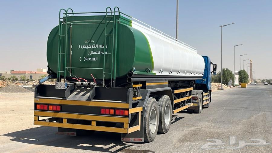 وايت تريله صهريج ماء حلو 34طن شرق الرياض شمال الرياض64167852531330110