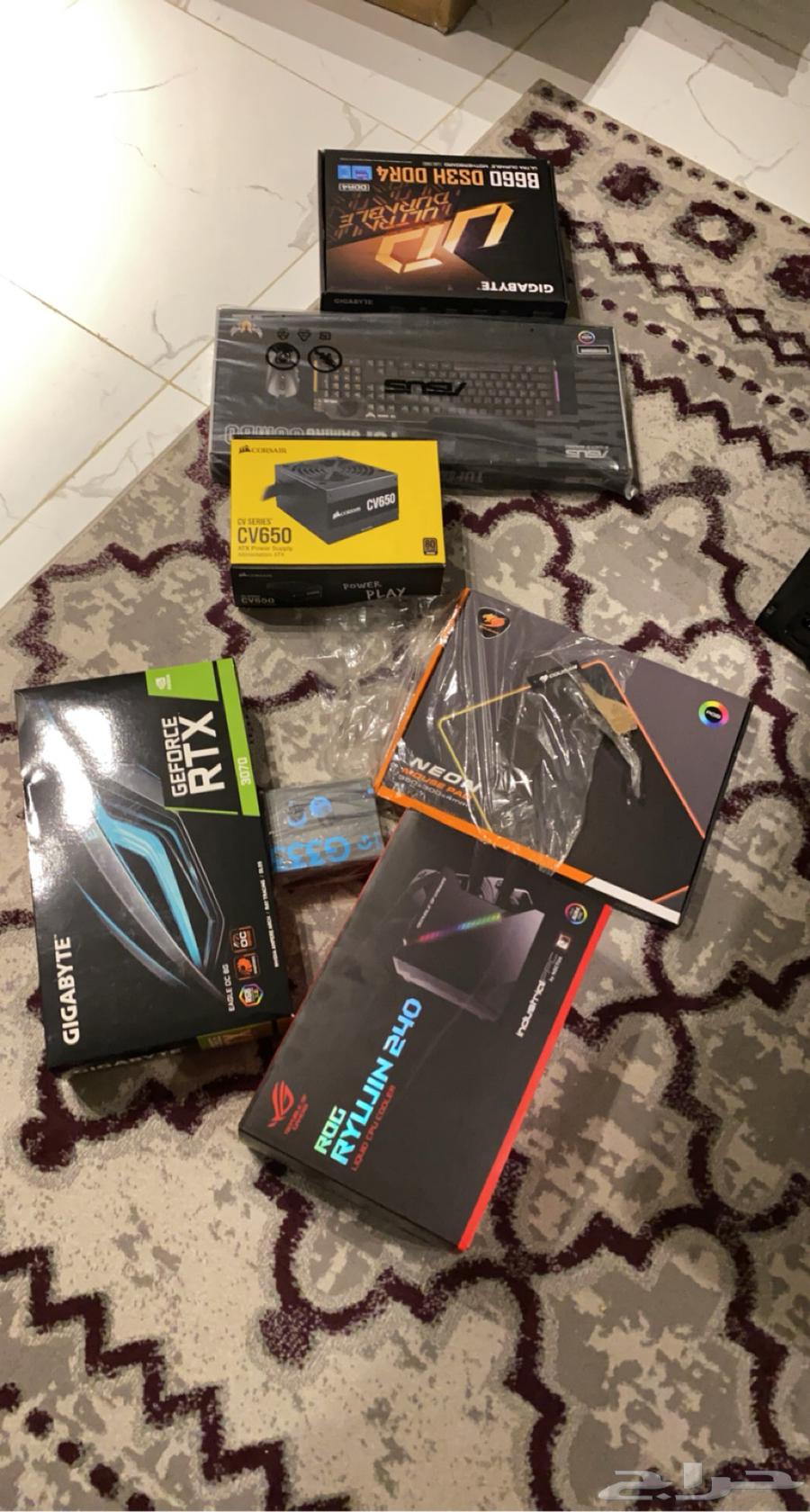 قيمنق بي سي 3070 ti - i5-12400f مستعمل64673139165953111