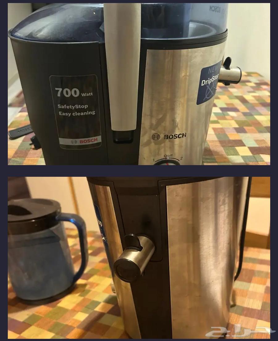 للبيع مكينة عصيرات ماركة بوش الألمانية مع ملحقاتها64680911790851110