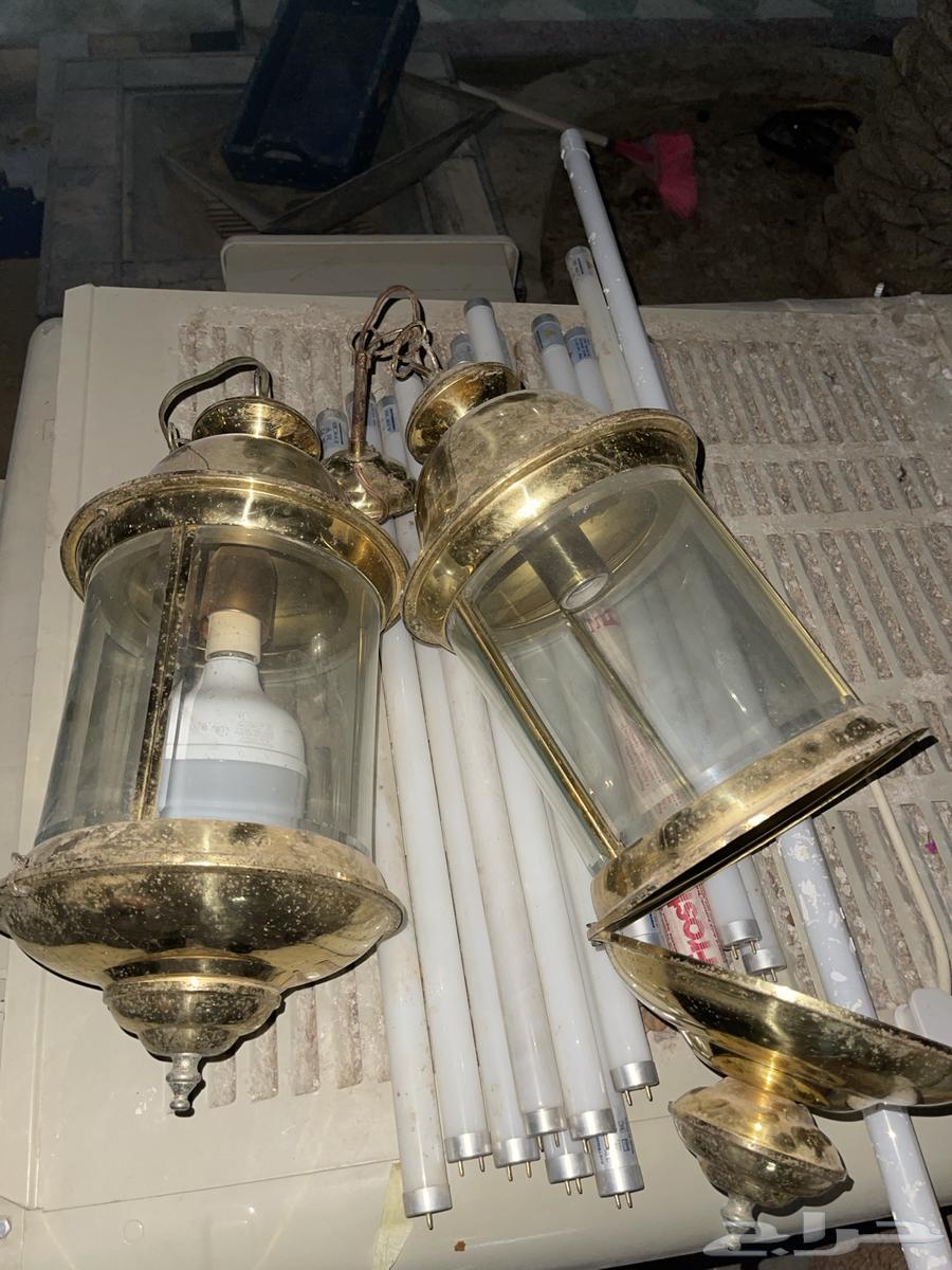 لمبة ثريا فانوس ذهبية vintage مستعملة64676605393409110