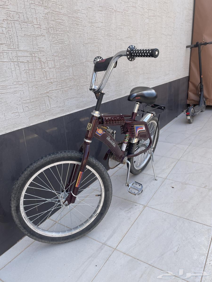 سيكل رامبو عنابي غامق مقاس 2064682355347842110