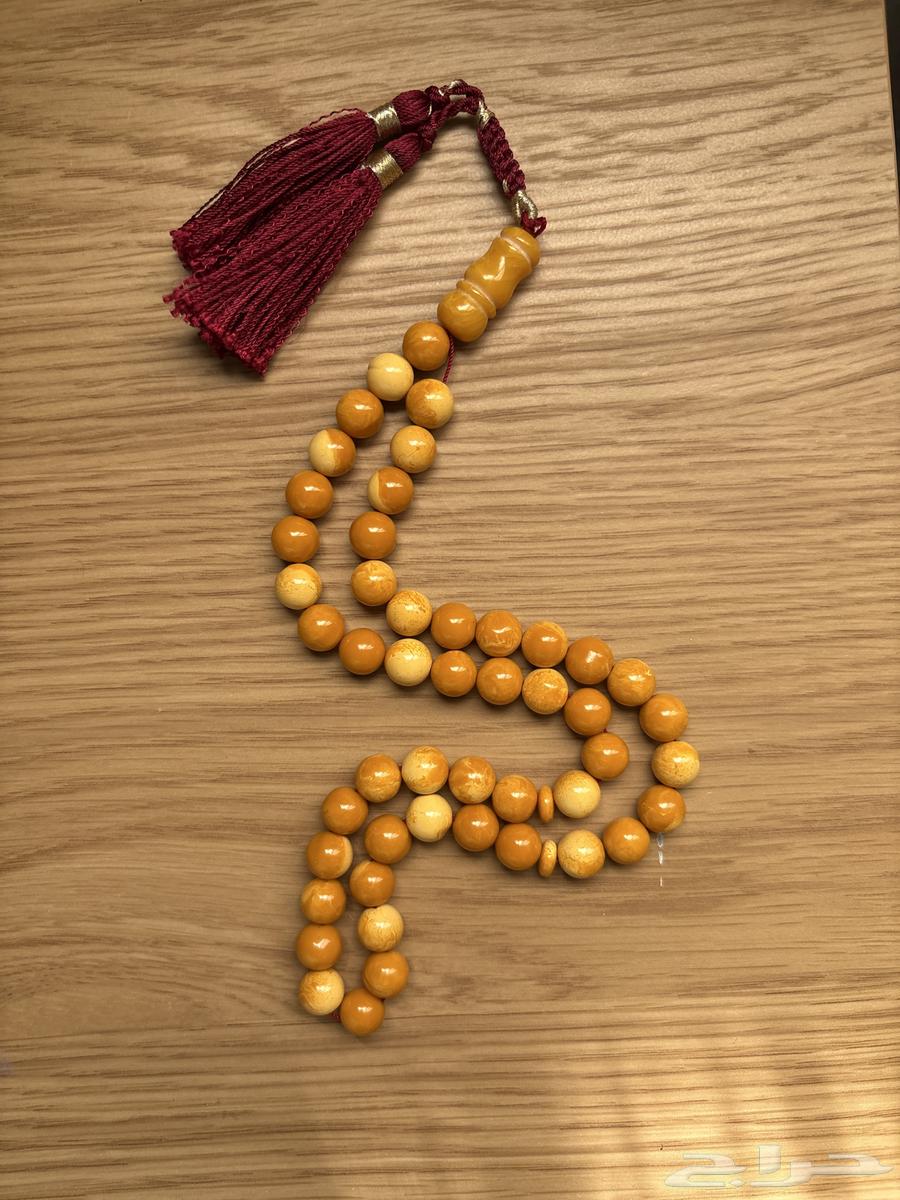 سبحة تراب كهرمان بولندي ريحه فواحه64680836557186111