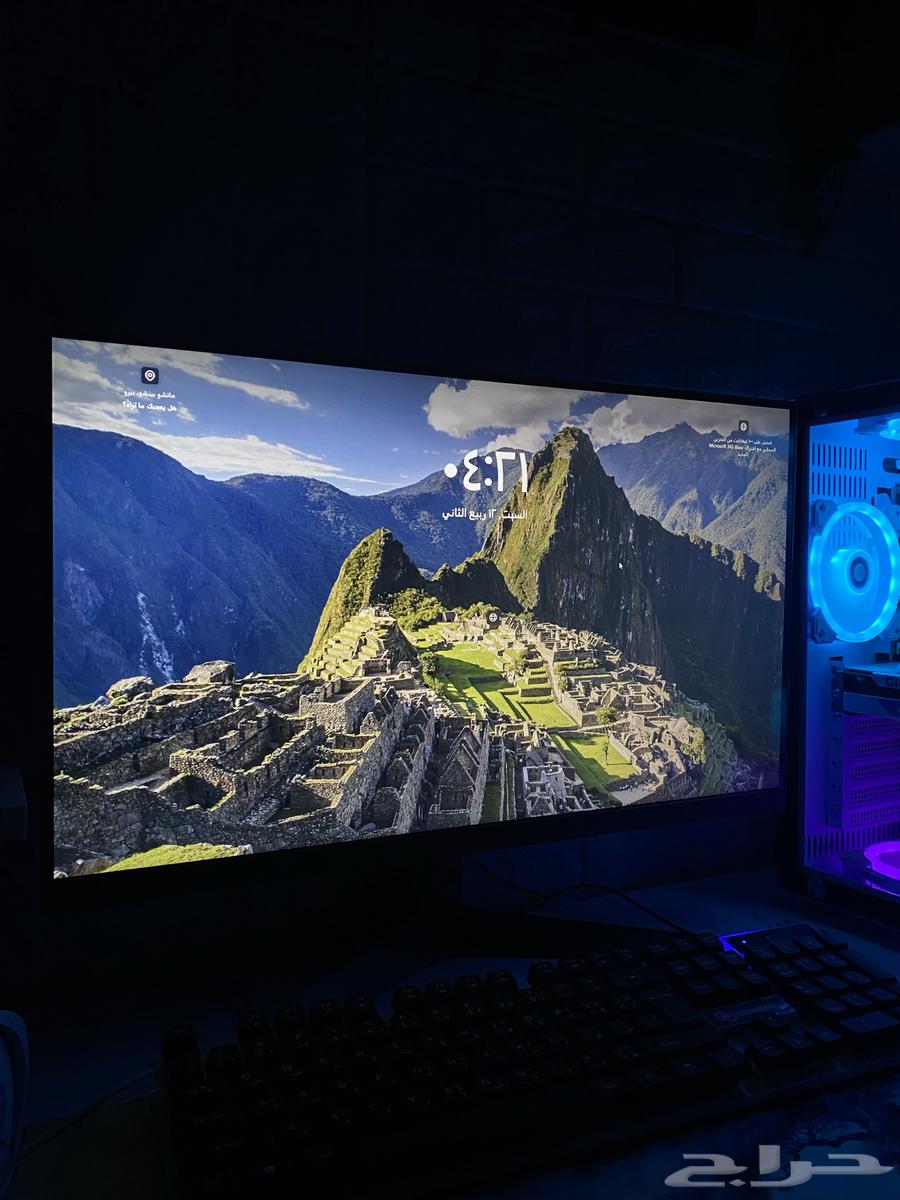 شاشة قيمنق LG المواصفات في الصوره استعمال قليل جدا64677920010497111