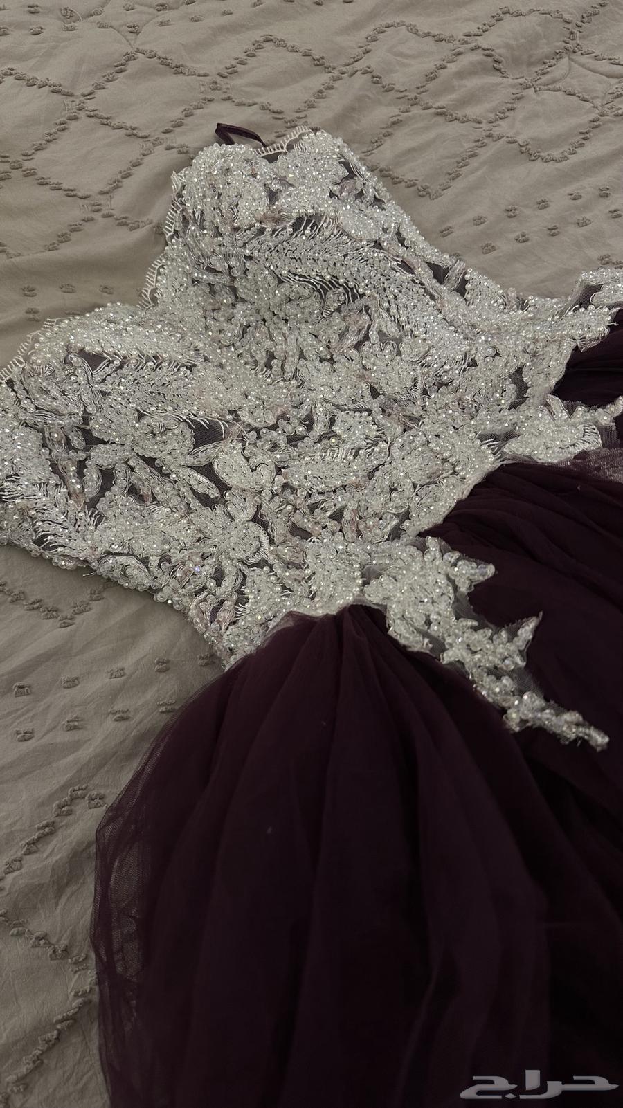 فستان شبكه للبيع ( لبسته مره وحده )64697980399873112