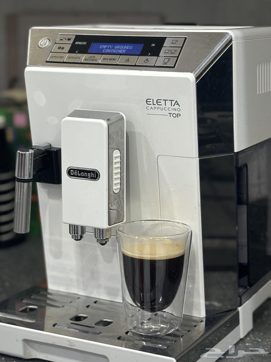 الة قهوة ديلونجي لصنع قهوة اليتا كابتشينو فضي64526773106945113