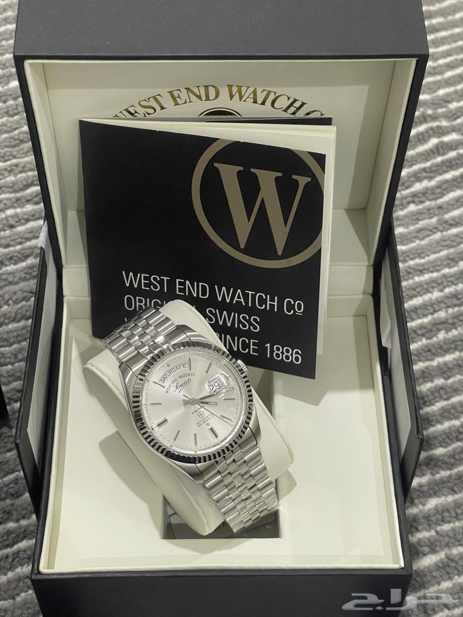 ساعة ويست اند اوتوماتيك 41 سلفر جديدة غير مستخدمة64408680622465111