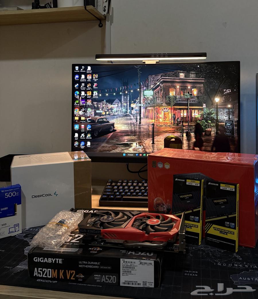 تجميعه بي سي من الفئه الاقتصاديه كرت 1660 سوبر64596760409729112