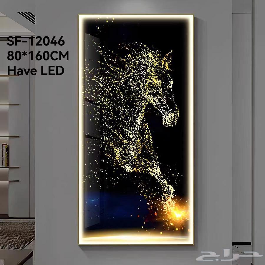 لوحات جداريه مضيئه80 16064570750616961110