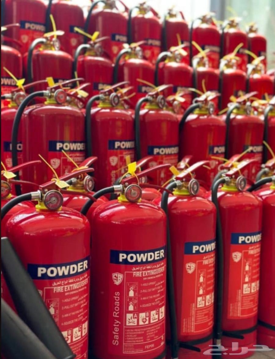 تجديد طفايات الحريق وتنفيذ اعمال السلامة64175385383939112
