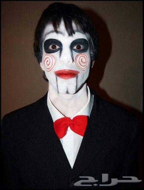 رسم على الوجه مكياج سينمائي رعب64176981633923111