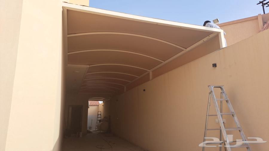 مظلات سواتر برجولات مواقف سيارات شنكو تلبيس ابواب بديل خشب64165202657666111