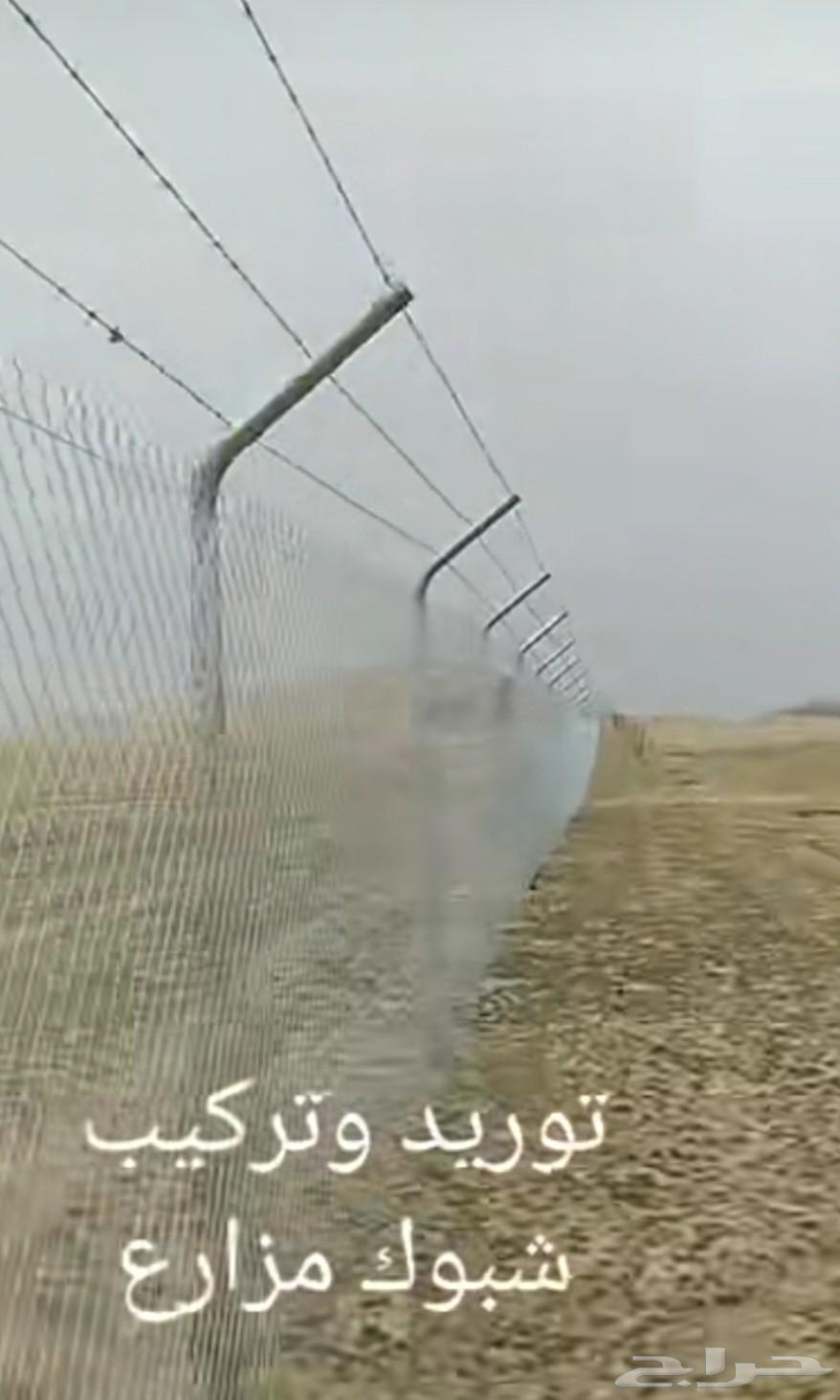 شبوك مزارع توريد وتركيب سعر المتر 37ريال64164765958401111