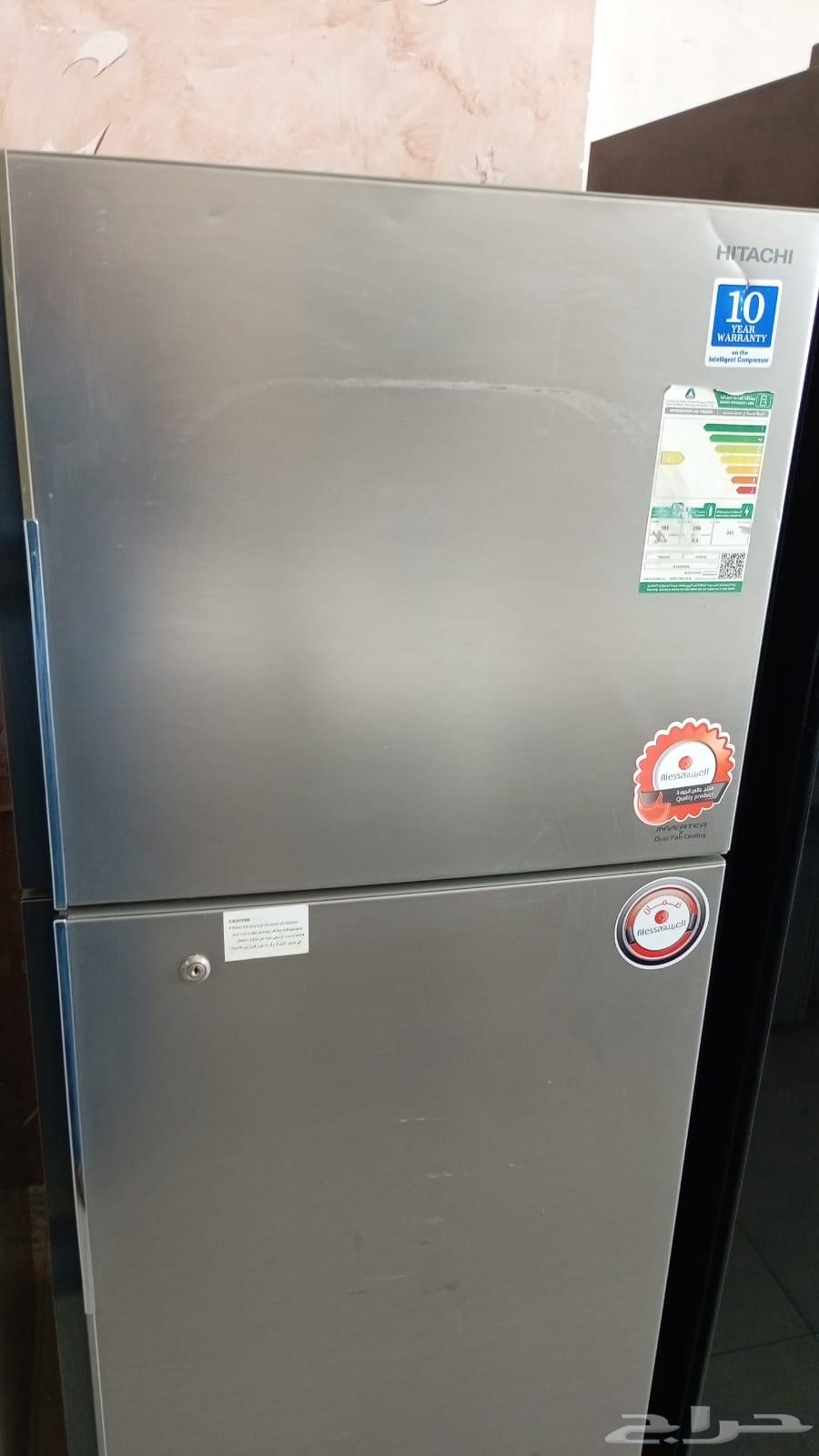 ثلاجات هيتاشي 11 قدم سيلفر و13 قدم أبيض صناعه تايلاندي جديدة64474652003201110