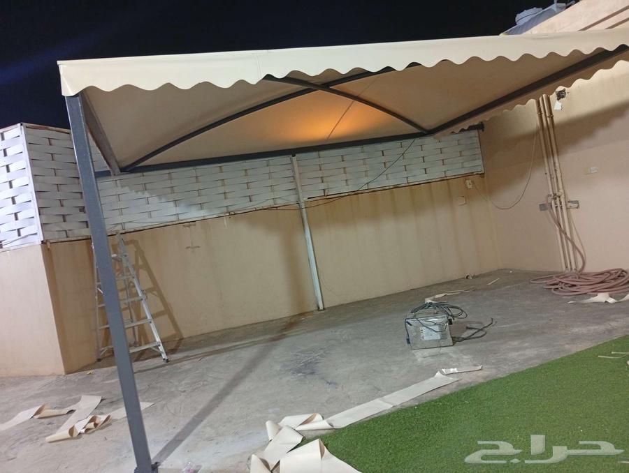 Outdoor awnings and screens for seating areas in Muhayil Asir and its surroundings64178625884674114