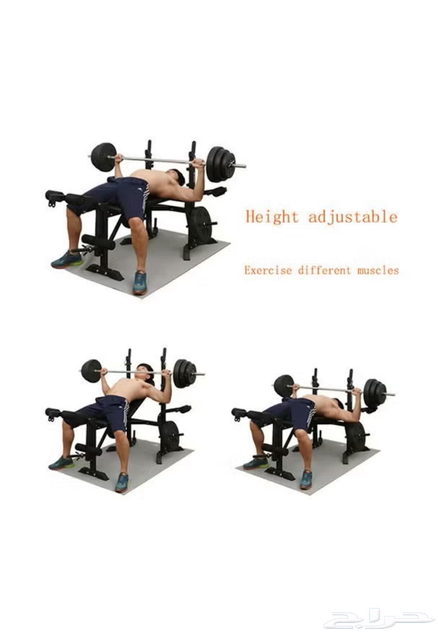 كرسي تمارين رياضي لرفع الأوزان الحديد او الدمبل لعده تمارين64615201390979111