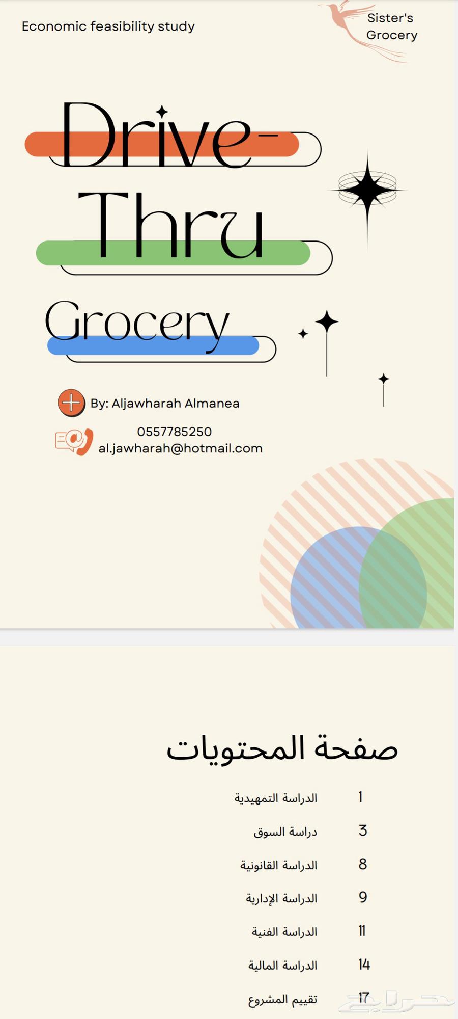 Comprehensive feasibility studies64179854175106112