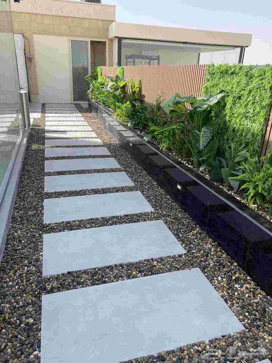 تنسق حدائق جلسات خارجية احواض زرع صناعي64180496546179111