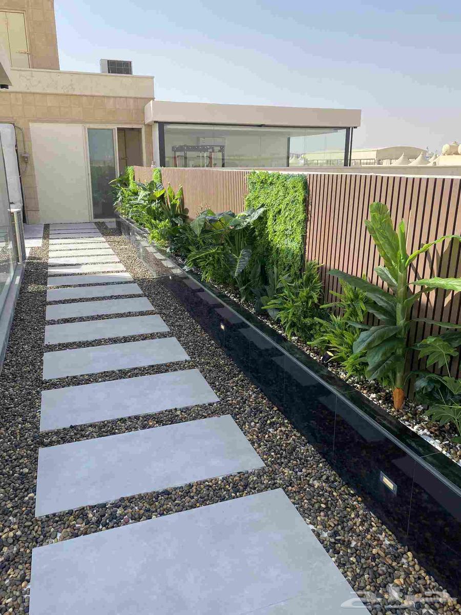 تنسق حدائق جلسات خارجية احواض زرع صناعي64180496546179113