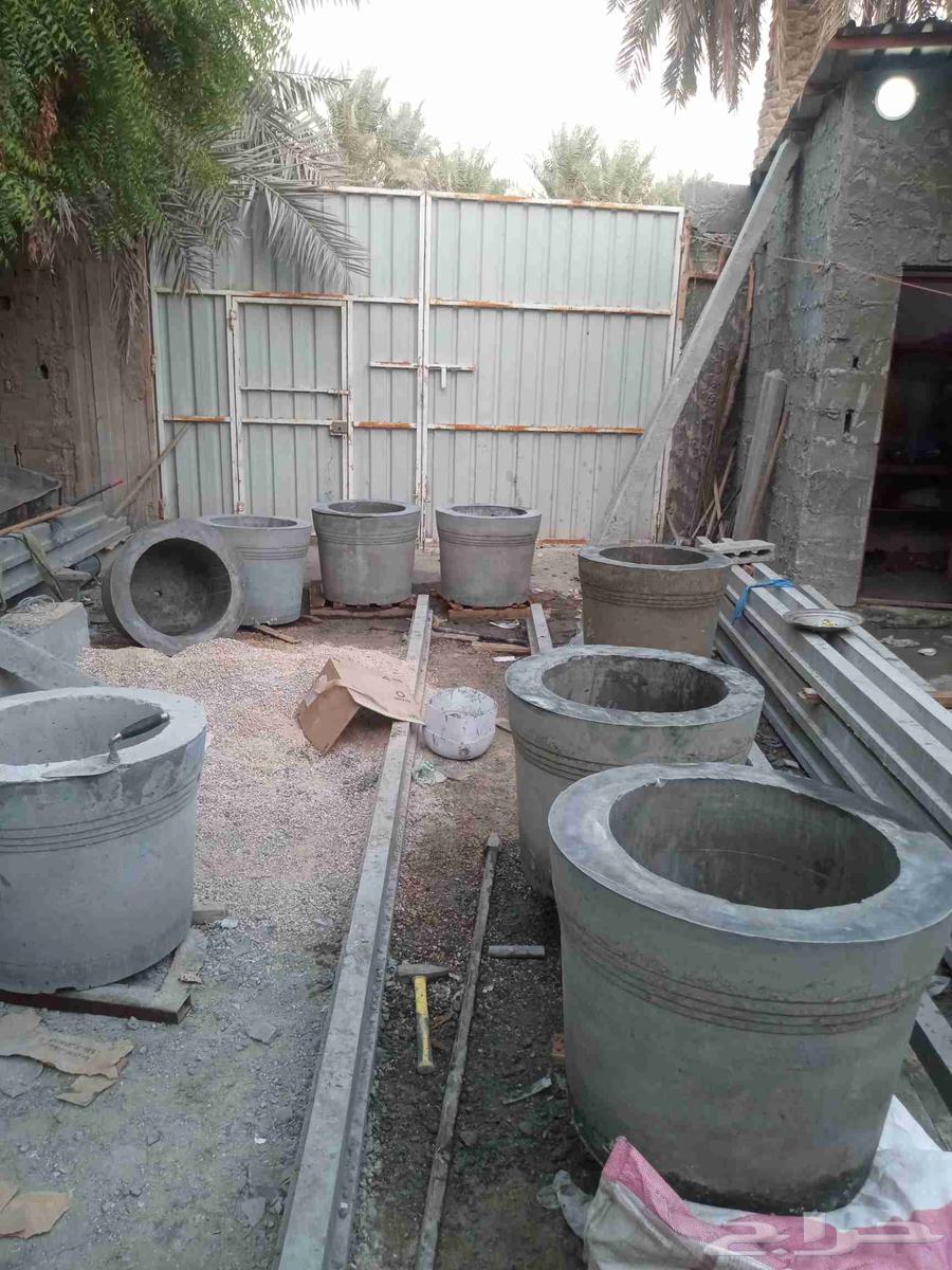 احواض زرع وشلالات اسمنتية تركيب داخل الاحساء64181110319746111