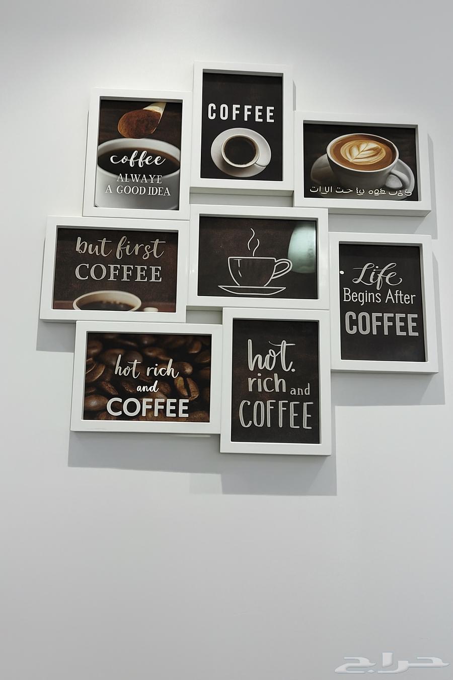 8 Panels with One New Board from IKEA Suitable for a Coffee Corner or Pictures64460857505027112