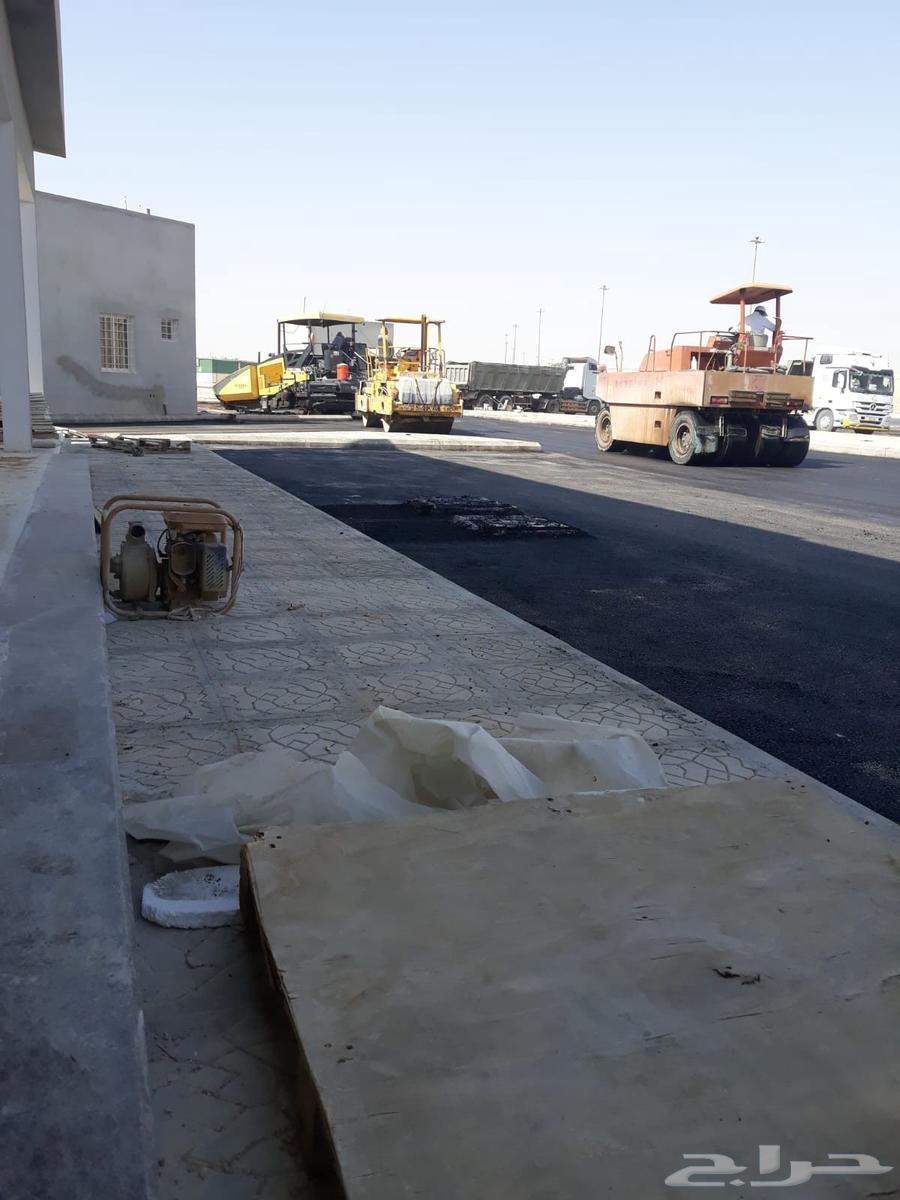 جميع أعمال اسفلت طريق شوارع مواقف السيارات وجهات عماره مخططا64182531148161113