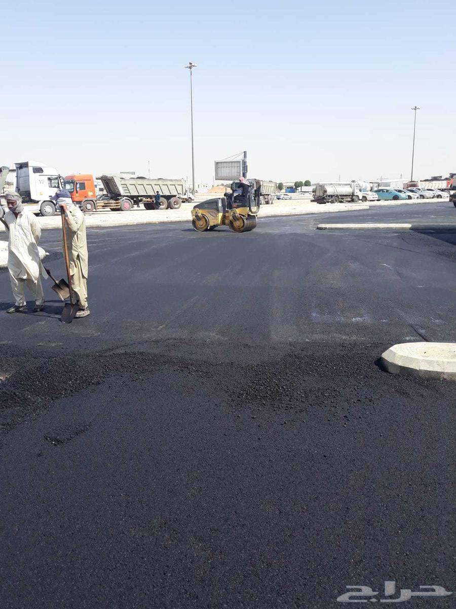 جميع أعمال اسفلت طريق شوارع مواقف السيارات وجهات عماره مخططا64182531148161114