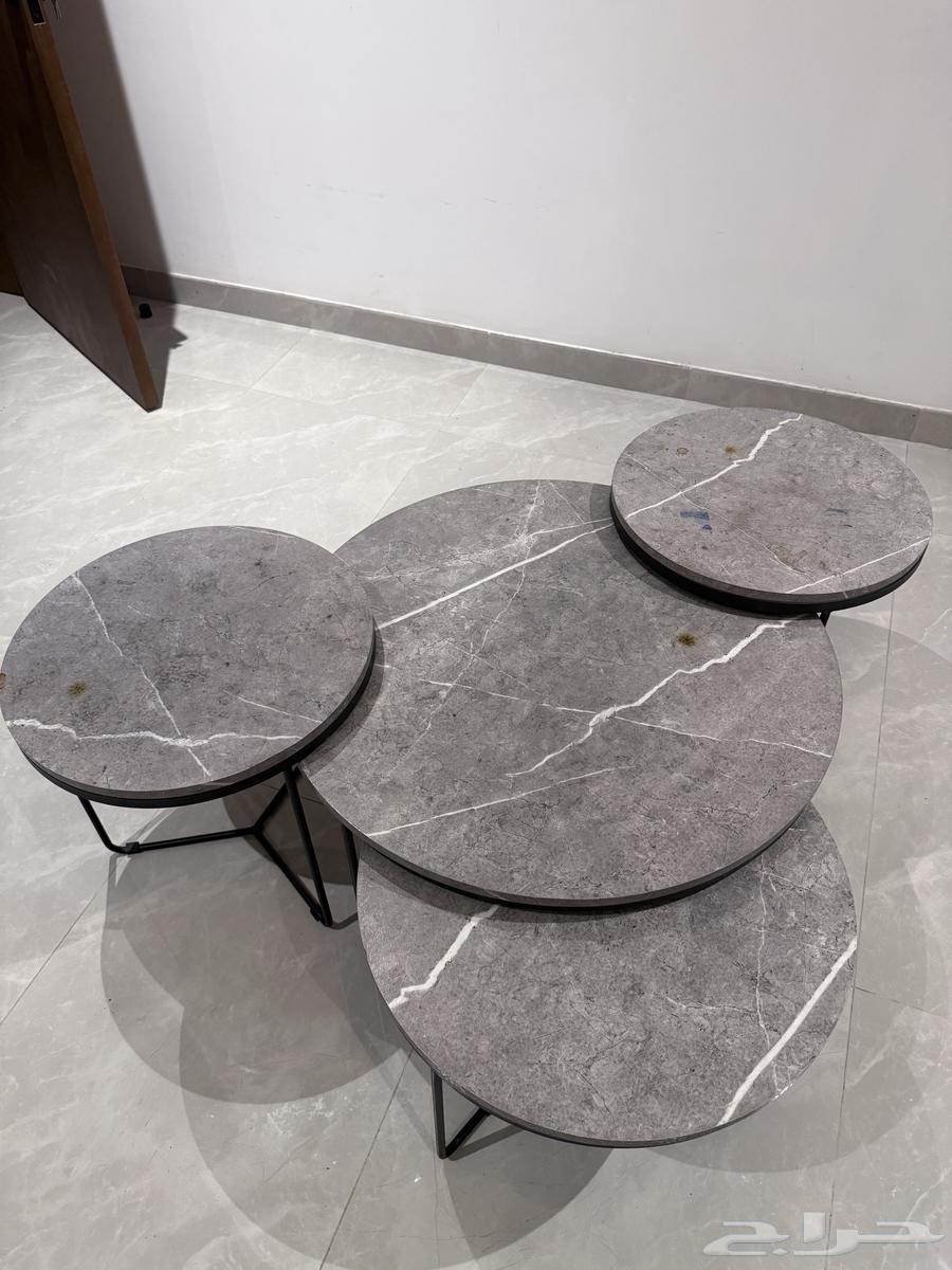 Relaxation Sofa Set with Tables64668330388738113