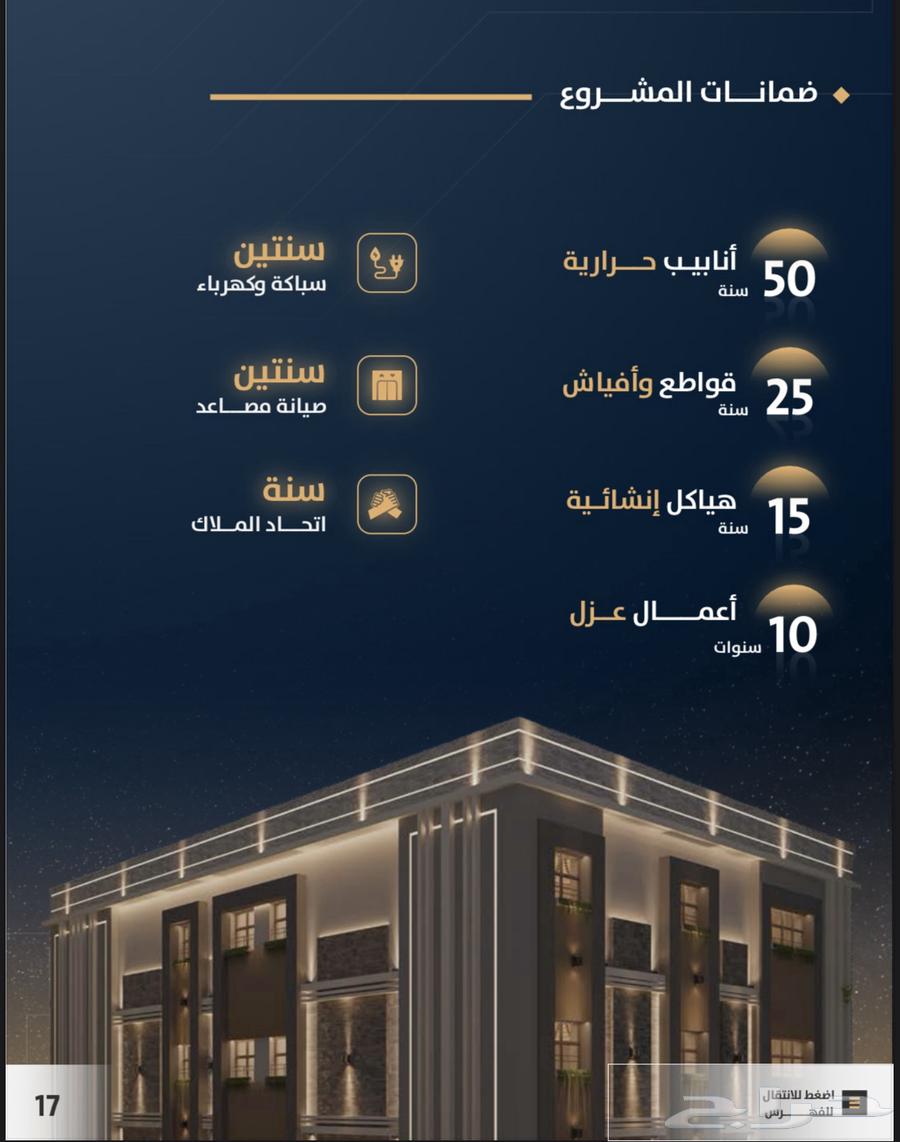 شقق قيد الانشاء بحي بطحاء قريش ب 330 الف على دفعتين64154464616706112