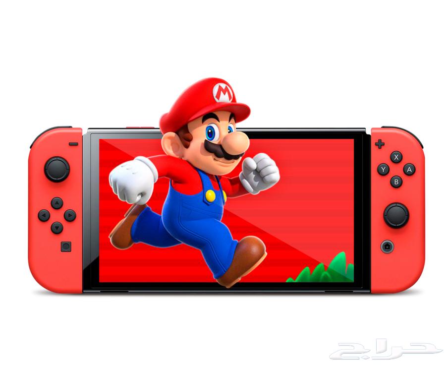 نينتيندو سويتش شبه جديد نسخة خاصة (MARIO ODYSSEY)64551047081217112