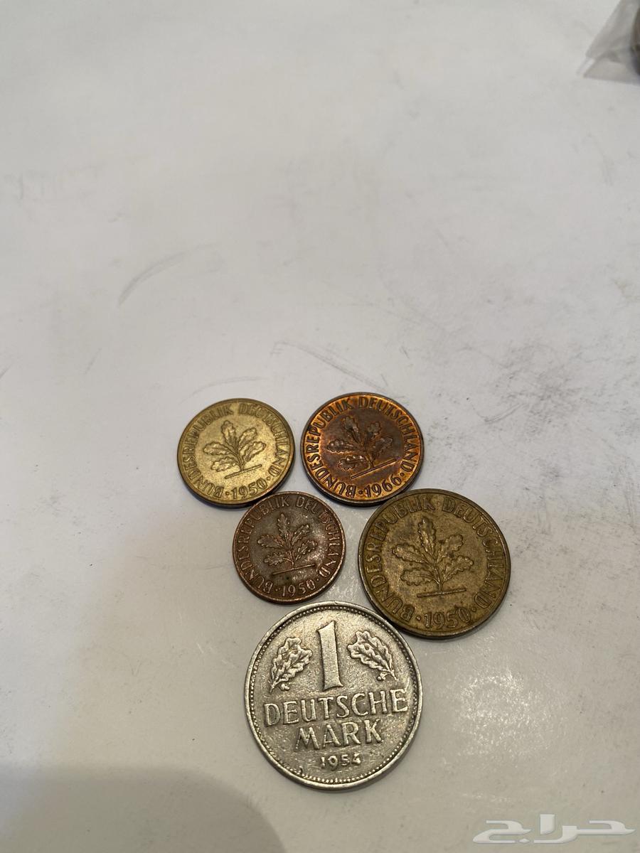 طقم عملات معدنية المانيه قديم تراث للبيع ( محجوز)64473997539073111