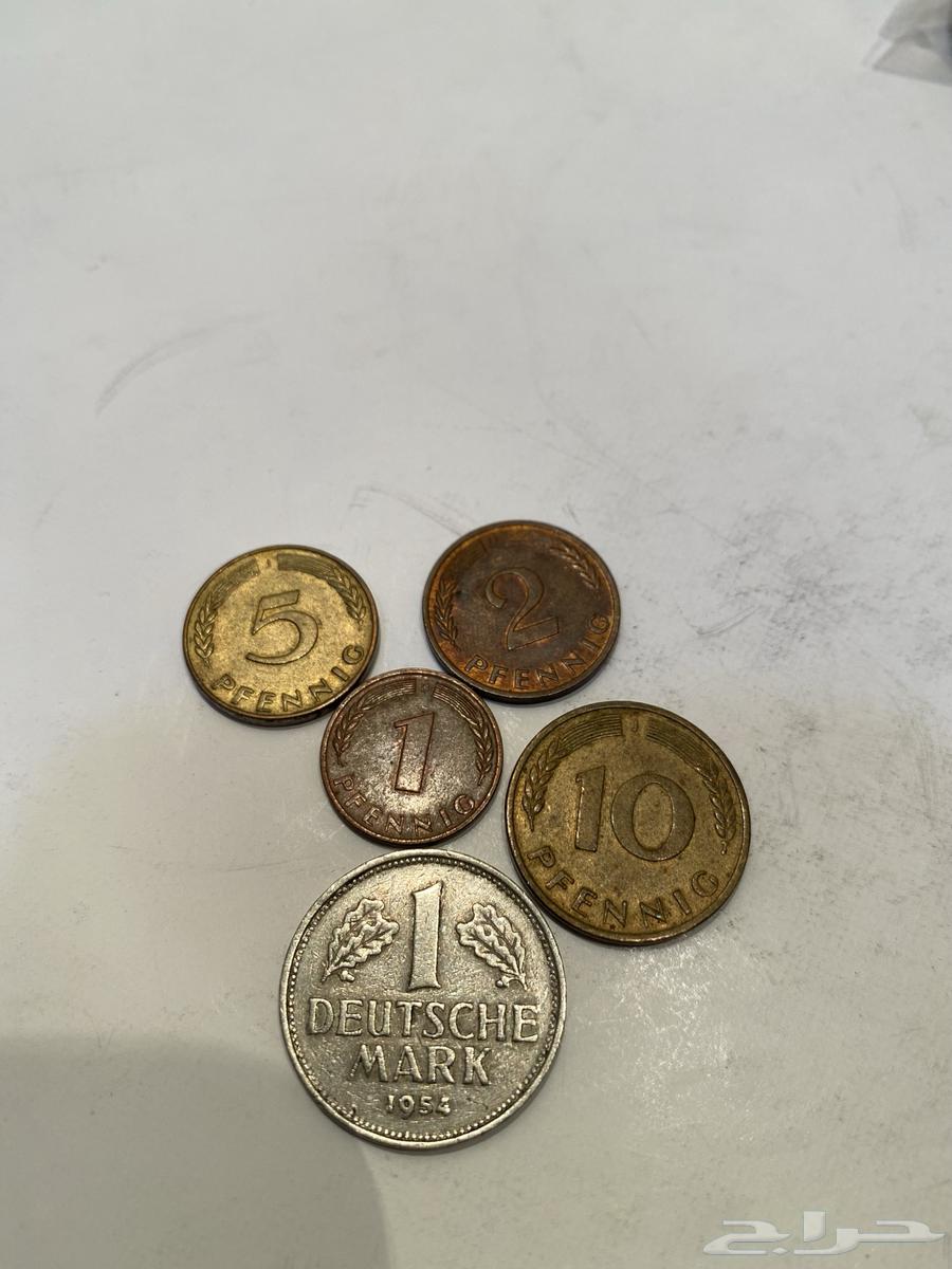 طقم عملات معدنية المانيه قديم تراث للبيع ( محجوز)64473997539073110