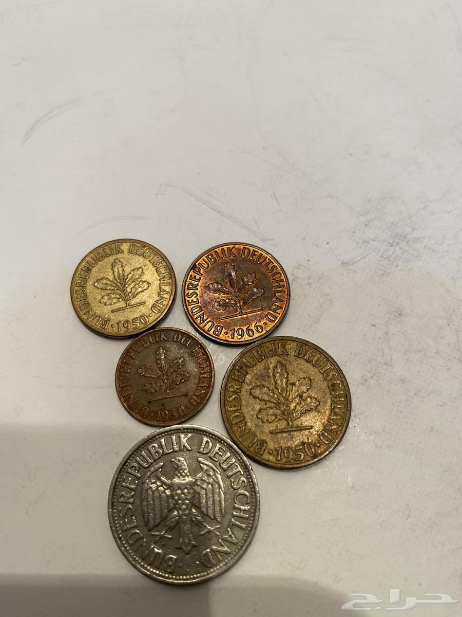 طقم عملات معدنية المانيه قديم تراث للبيع ( محجوز)64473997539073112