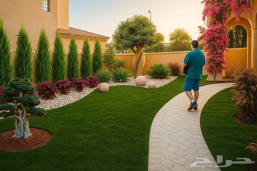 زراعه وتنسيق وتصميم الحدائق المنزليه والمشاريع الزراعية64184732275203112