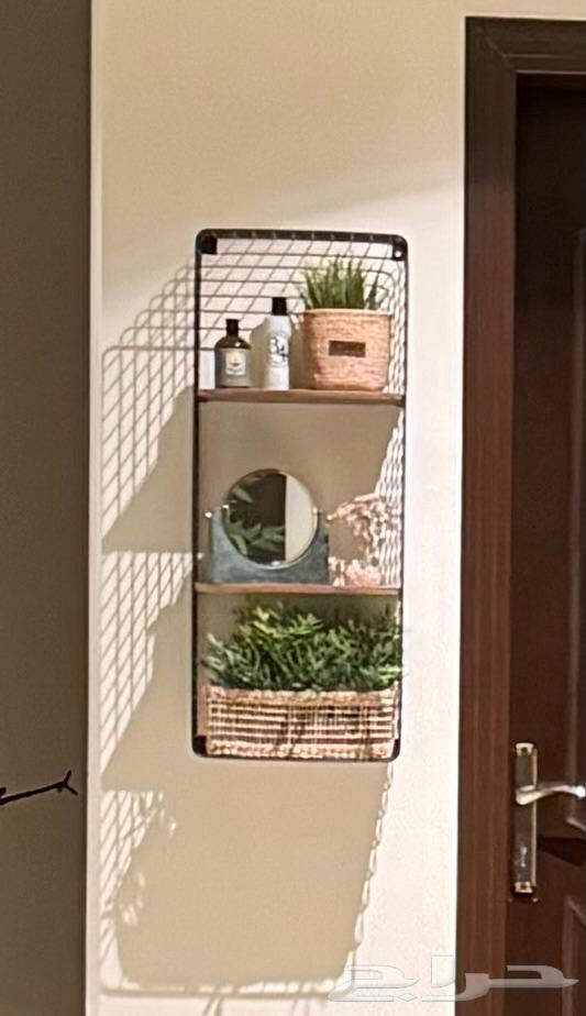 ارفف حديد وخشب64442789245699112