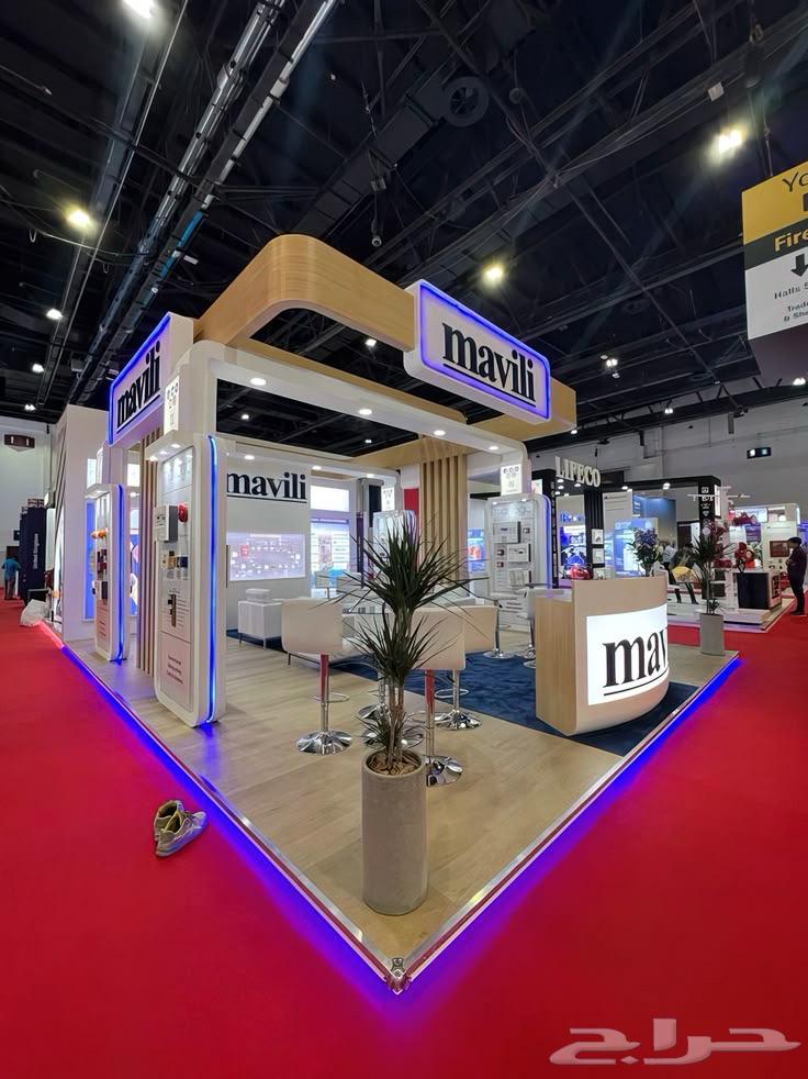 Design and implementation of exhibition booths and event and conference organization64184506580226110