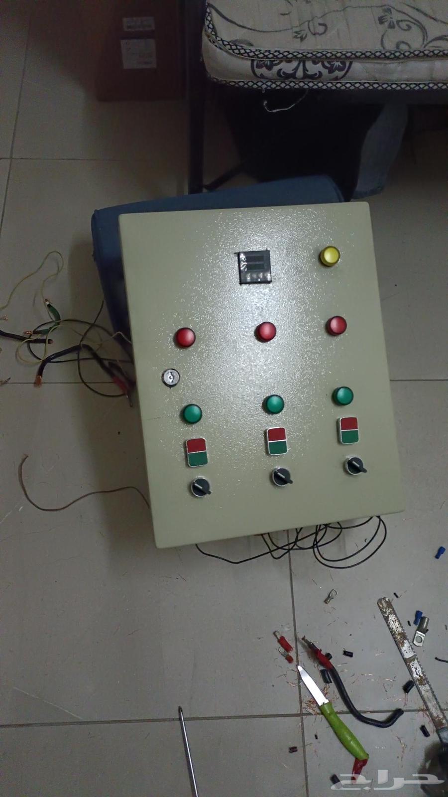 تصميم وصيانة لوحات التحكم وصيانة مضخات المياه64185589611522110