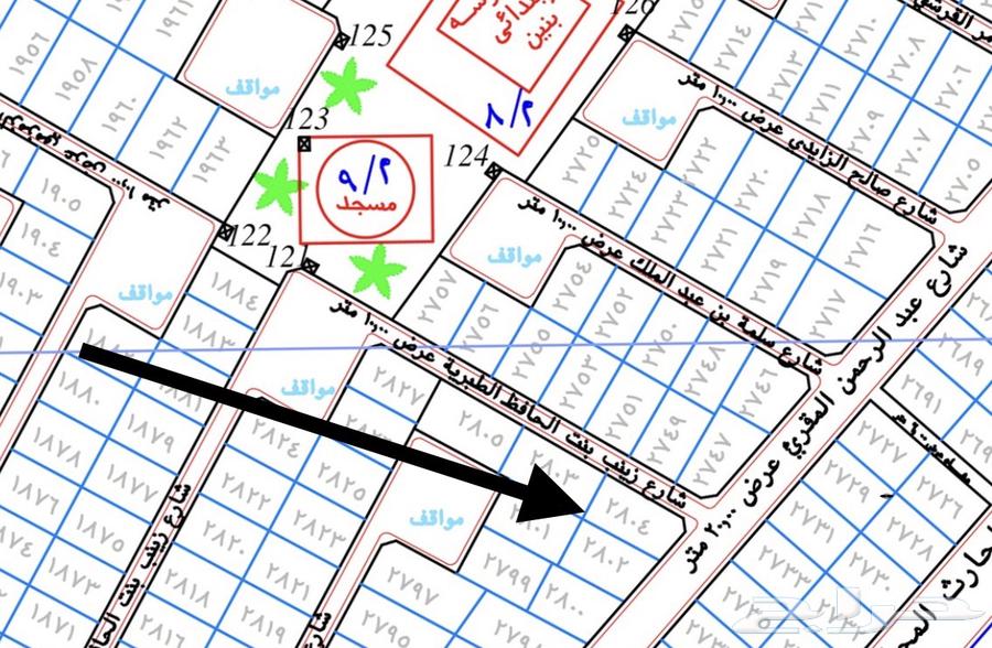 Corner plot on two streets in Al Suwaydraa, price 78 thousand64155113221506110